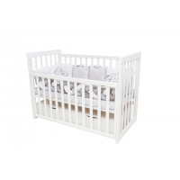 Кроватка для новоронароджених Lux-11 Angelo біла 